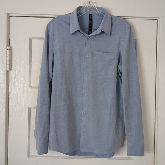 lululemon athletica Other - LULULEMON Commission Oxford Shirt Small Blue  Long Sleeve Button Down